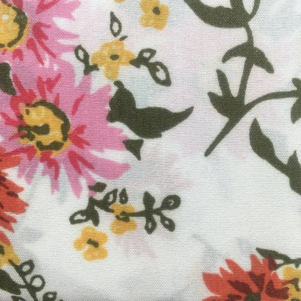 new Wild Sage Jada Print GARDEN FLORAL 225TC 100% Brushed Cotton QUEEN Sheet Set